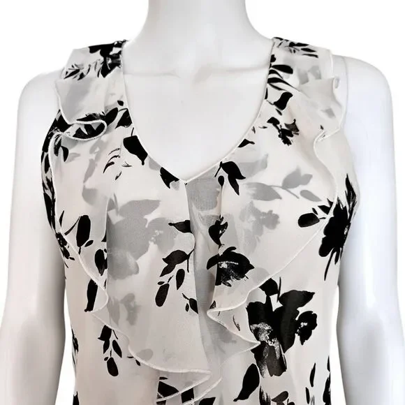 y2k vintage fairy floral blouse - Picture 3 of 6